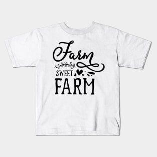 Farm sweet farm Kids T-Shirt